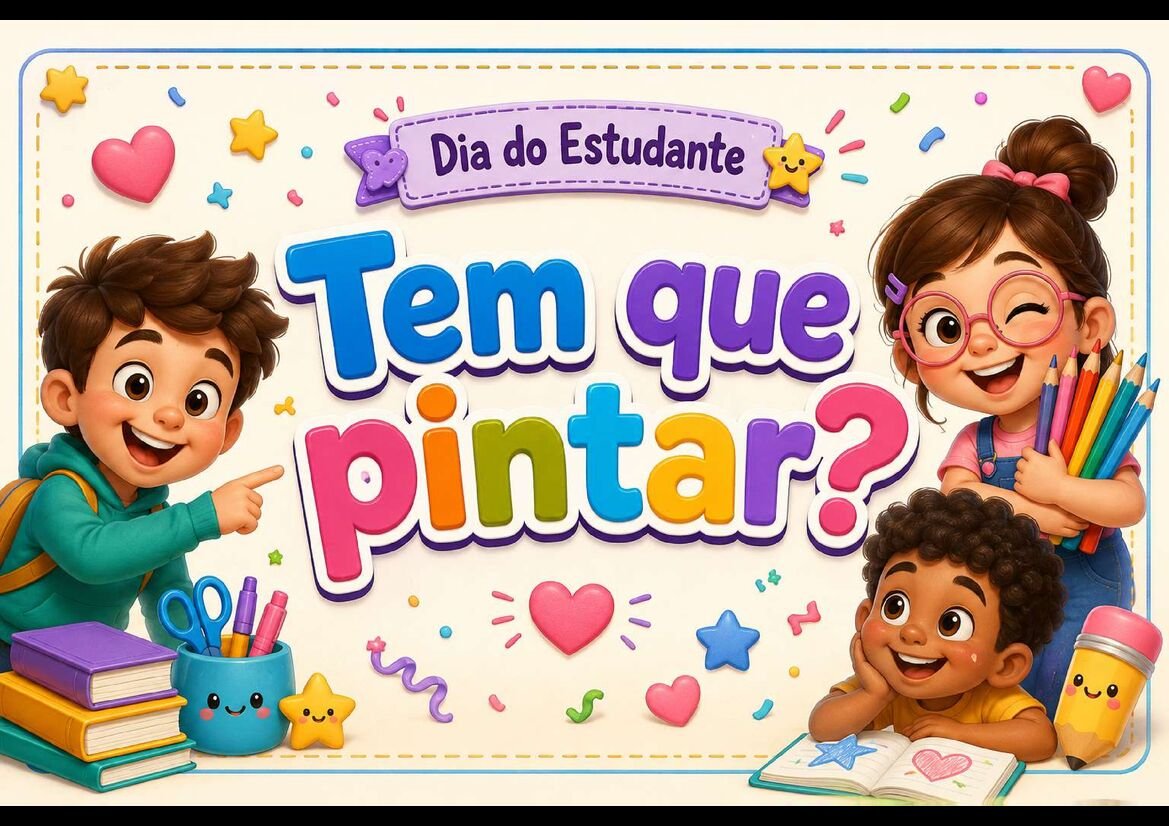 Cartões para dia do estudante engraçados e fofos educação infantil página 26